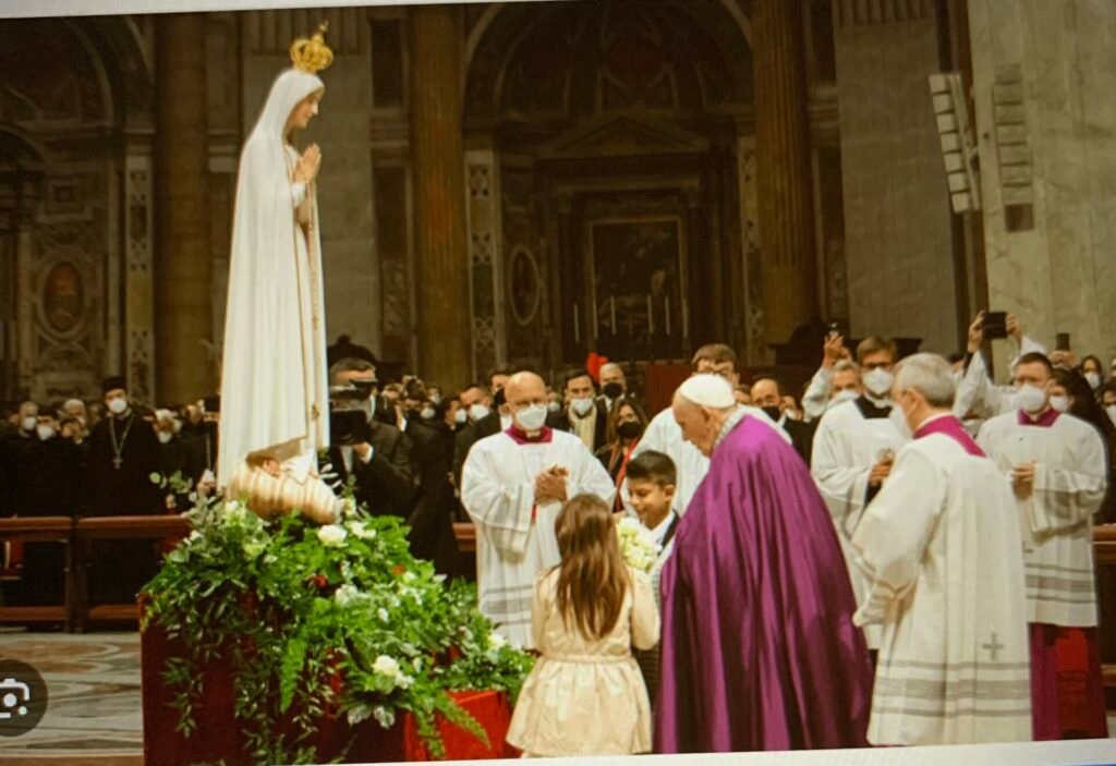 John Paul 11 and the virgin Mary