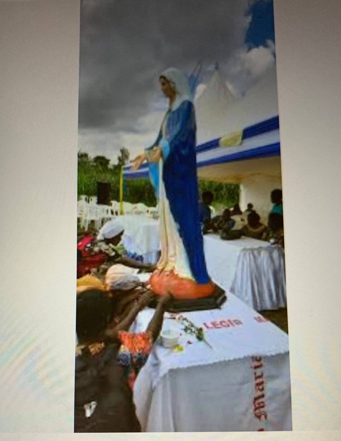 The antichrist false claimed miracles as you can read on the images or photos below